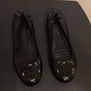 Tory Black flats